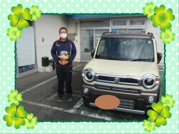 Ｓ様にハスラーをご納車しました！